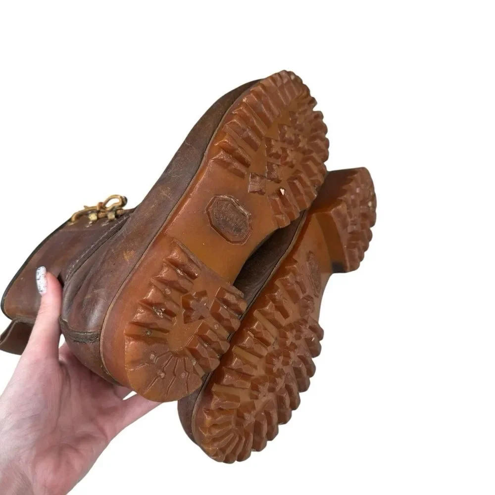 Vintage HERMAN SURVIVOR Brown Boots Women's Size 6‎ - Picture 14 of 16